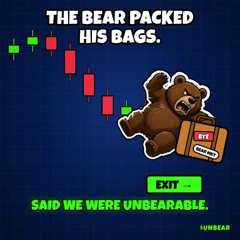 Meme: the bear packed his bags